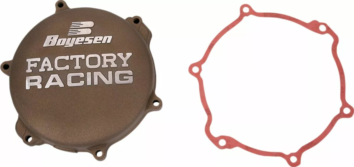 Капак за съединител BOYESEN FACTORY COVER CLU YZ125 05-16 Magnesium