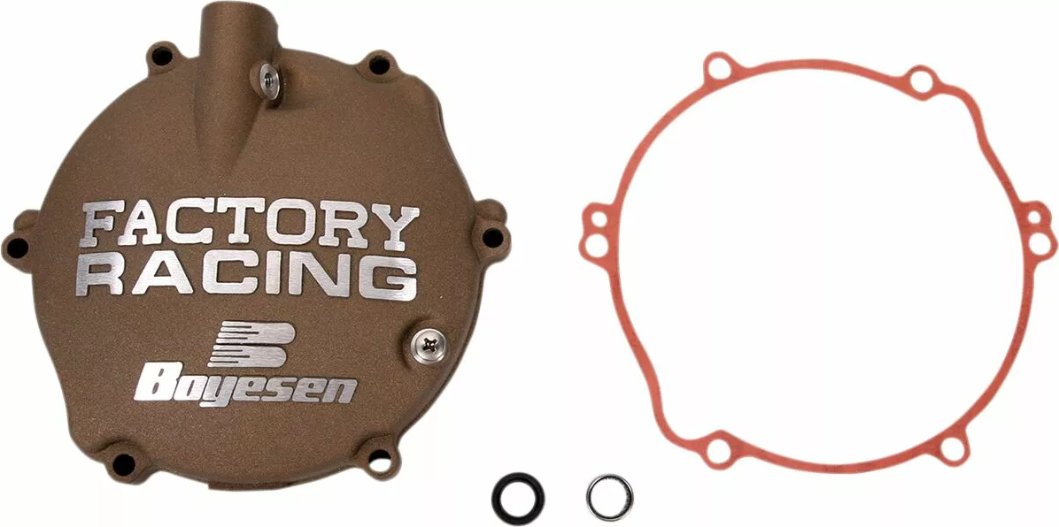 Капак за съединител BOYESEN FACTORY COVER CLU YZ125 94-04 Magnesium