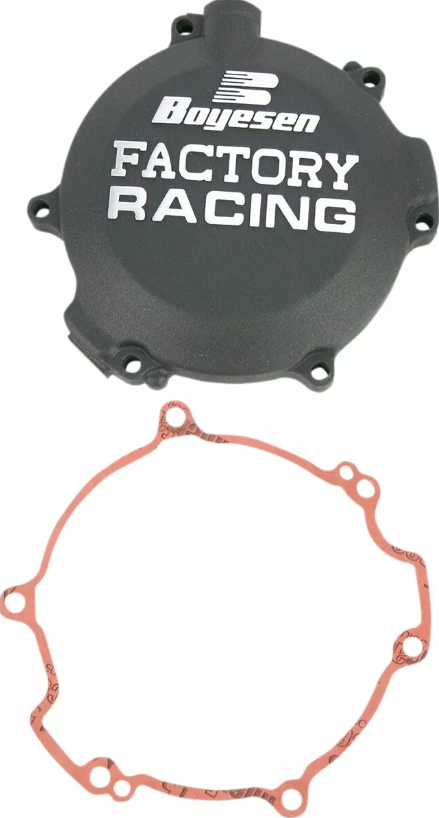 Капак за съединител BOYESEN FACTORY COVER CLUTCH Kawasaki kx 100/85 BLACK