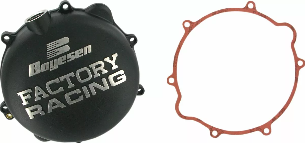 Капак за съединител BOYESEN FACTORY COVER CLUTCH KTM EXC 250/300 BLACK