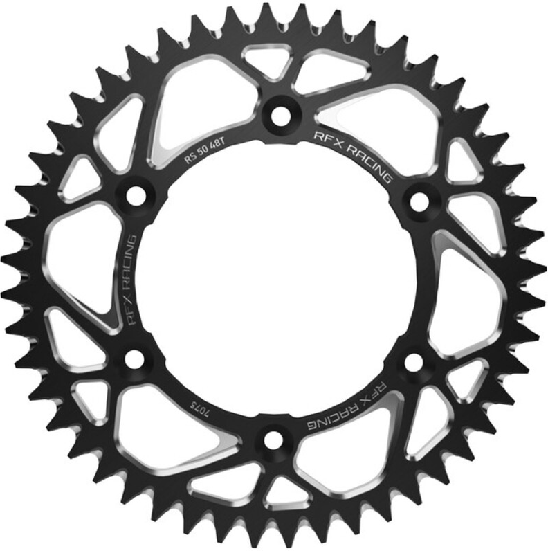 Задно зъбчато колело RFX Pro Series TT-R 125 LW BIG WHEELS E (CE21) - Elite Aluminium - 520 Black