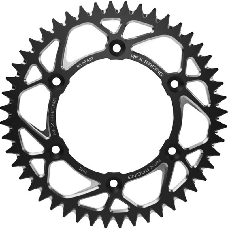 Заден пиньон RFX Pro Series Elite Aluminium Rear Sprocket - 428 Black RM 85