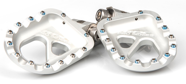 Степенки RFX Pro CNC Aluminium Trials Footrest (Silver) Universal - Gas Gas/Beta/Sherco/Montesa