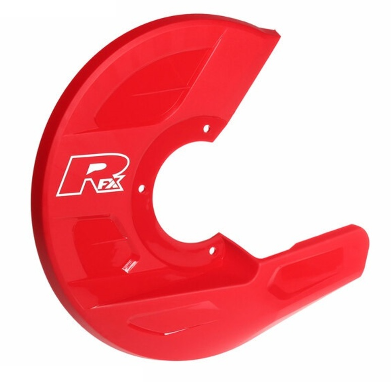 Предпазител за преден диск RFX Pro Disc and Caliper Guard (RED) Universal To Fit RFX Disc Guard Mounts