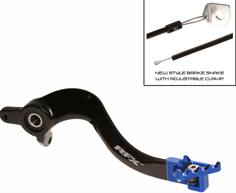 Заден лост за спирачка RFX Pro FT Rear Brake Lever - Blue Husqvarna 125/250/350/450 2023-25