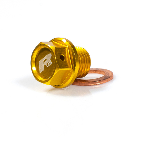 Пробка за масло RFX Magnetic Drain Bolt (Yellow) [M12 x 10mm x 1.25}