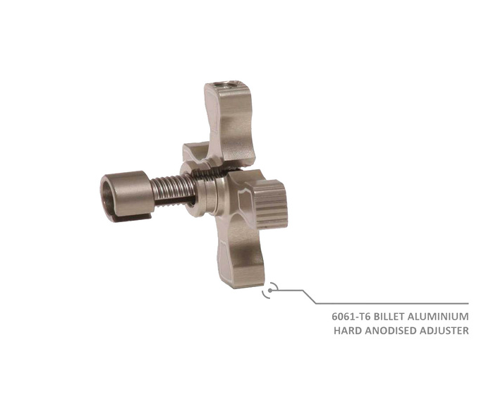 Резервен регулатор за жило за съединител RFX Pro Clutch Assembly Replacement Quick Adjuster and Screw (Hard Anodised)
