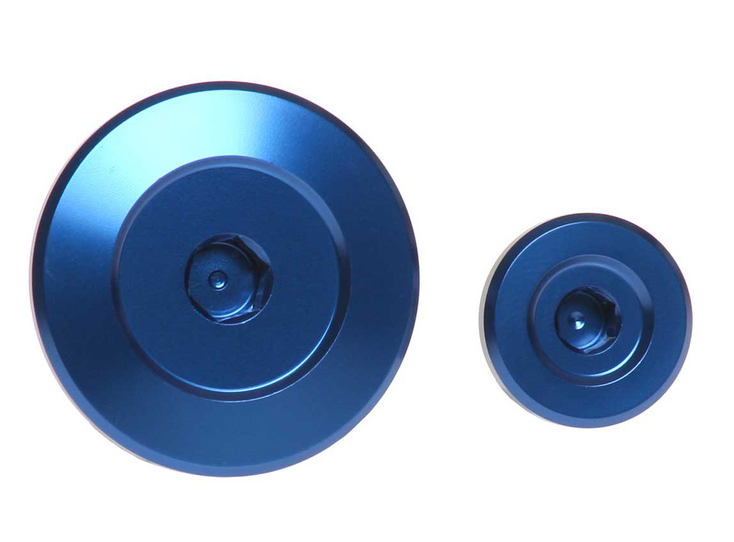 Капак за синхронизиране RFX Pro Engine Timing Plug Set (Blue) YZ 250F 01-13 / YZ 426F 00-02 / YZ 450F 03-05