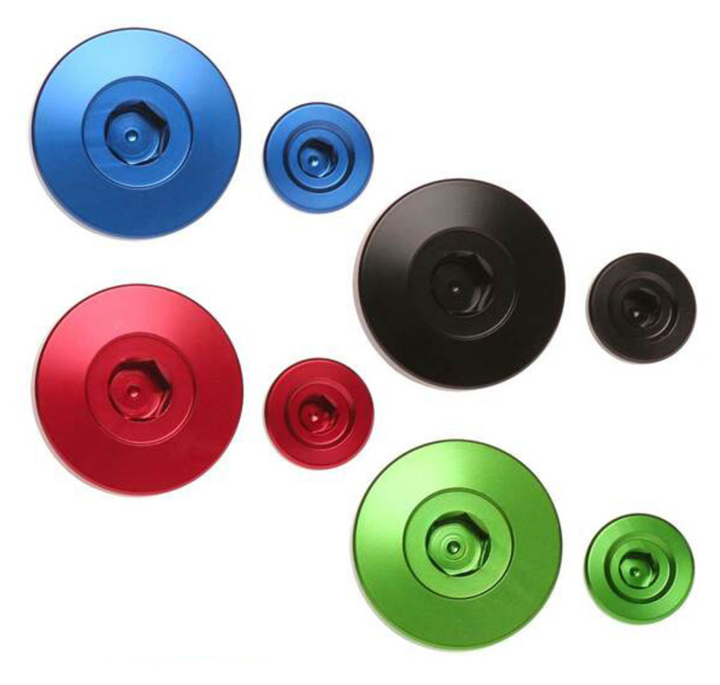Капак за синхронизиране RFX Pro Engine Timing Plug Set (Red) - Kawasaki KXF250 13-20 / 450 09-20
