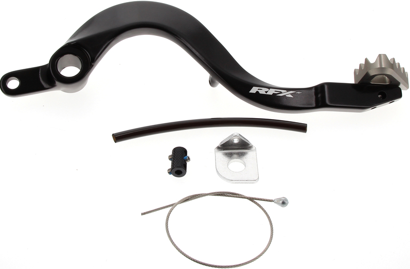 Заден лост за спирачка RFX Pro ST Rear Brake Lever (H/A Black / H/A Titan) - Kawasaki KXF450 06-25
