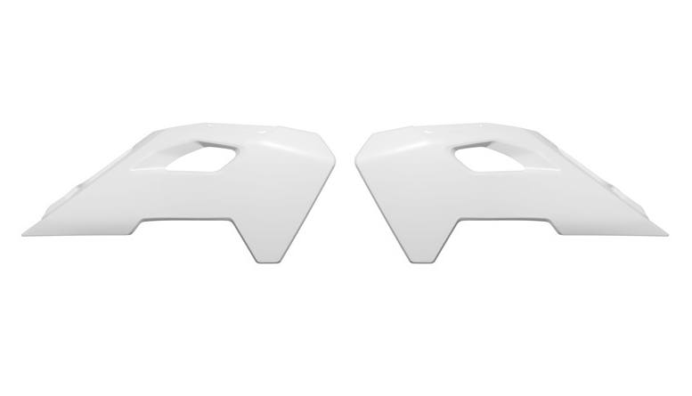 Пластмасови капаци за радиатор RACETECH Radiator Covers HUSQ TC 65 24-25 (White)