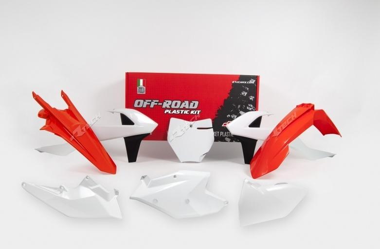 Комплект пластмаси RACETECH Plastic Kit OEM Color (2017) Orange/White/Black KTM 16-18
