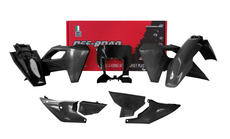 Комплект пластмаси RACETECH Plastic Kit 7 pcs Husqvarna 2024 (Black)