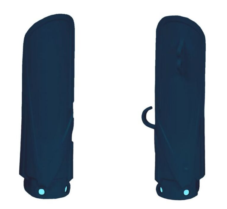 Предпазители за колове RACETECH Fork Protectors Yamaha YZ 65 17-24 (Blue)