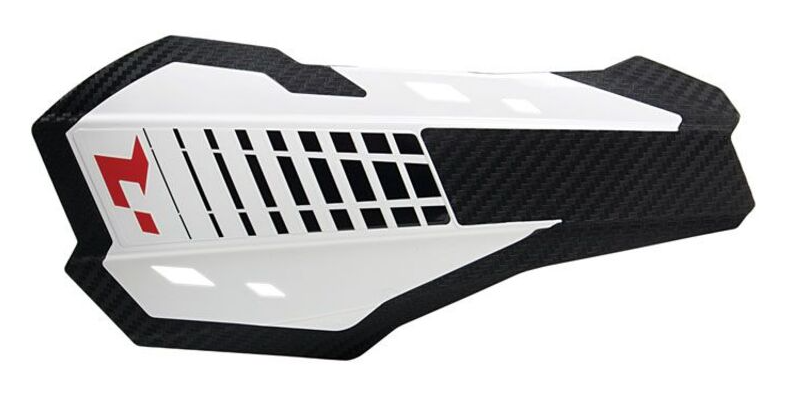 Резервни пластмаси за протектори за кормило RACETECH HP2 Handguards Replacement Covers White