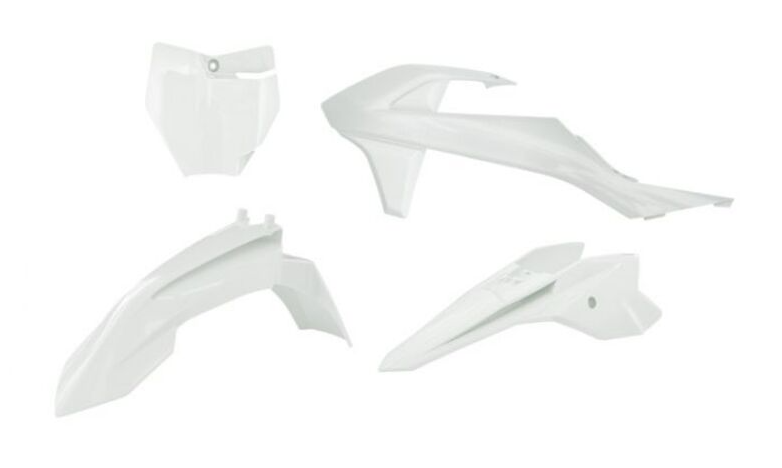Комплект пластмаси RACETECH Plastic Kit 4 Pieces KTM SX 50 16-23 (White)