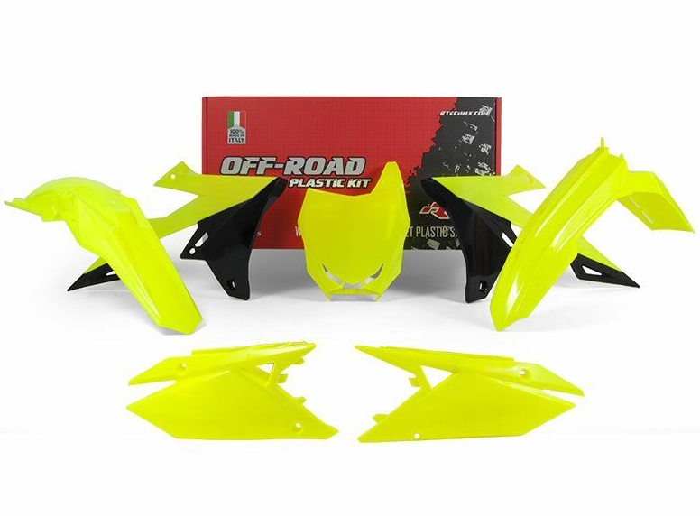 Комплект пластмаси RACETECH Plastic Kit Neon Yellow/Black Suzuki RM-Z450 18-23