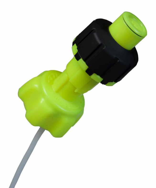 Адаптер за туба за гориво RACETECH Quick Fill Gas Can Conversion Kit (Yellow)
