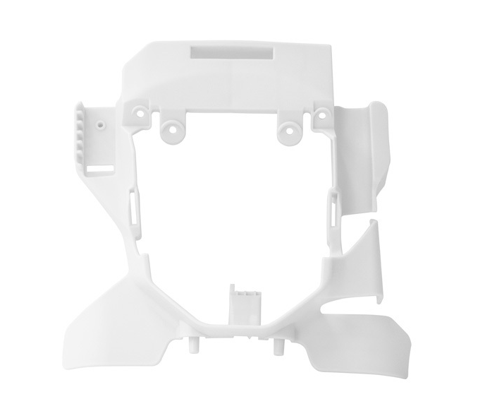 Маска за фар RACETECH Headlight Plasic Mask - White Husqvarna 2024