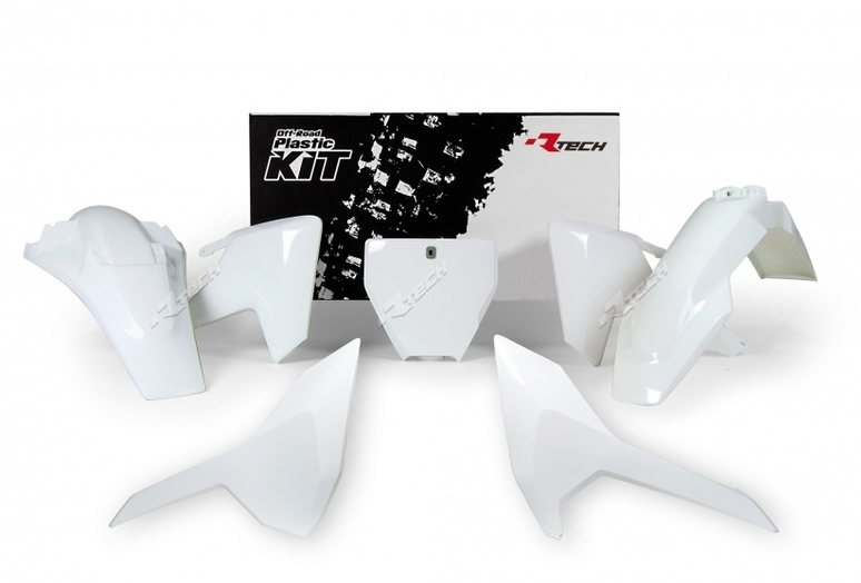 Комплект пластмаси RACETECH Plastic Kit OEM Color (2017) White Husqvarna TC 125/250 16-18 / FC 16