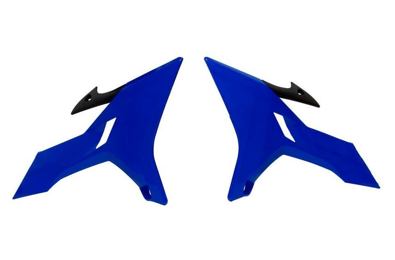 Пластмасови капаци за радиатор RACETECH Radiator Covers Neon Yellow/Blue Yamaha YZ125/250 15-21