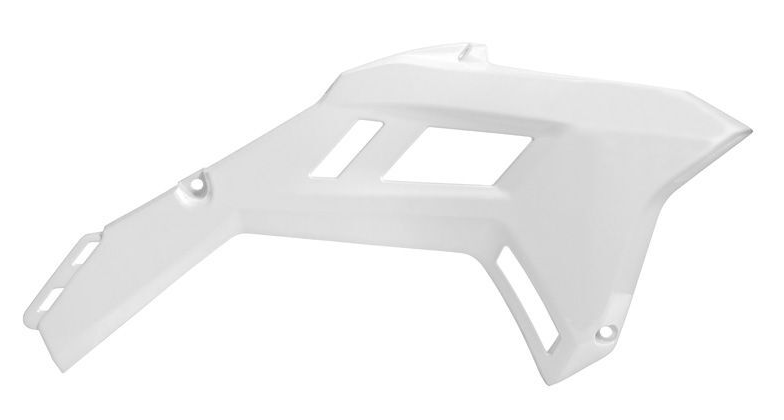 Пластмасови капаци за радиатор RACETECH Revolution Radiator Covers - Honda CRF 250R 22-24 / 450R 21-24 (White)