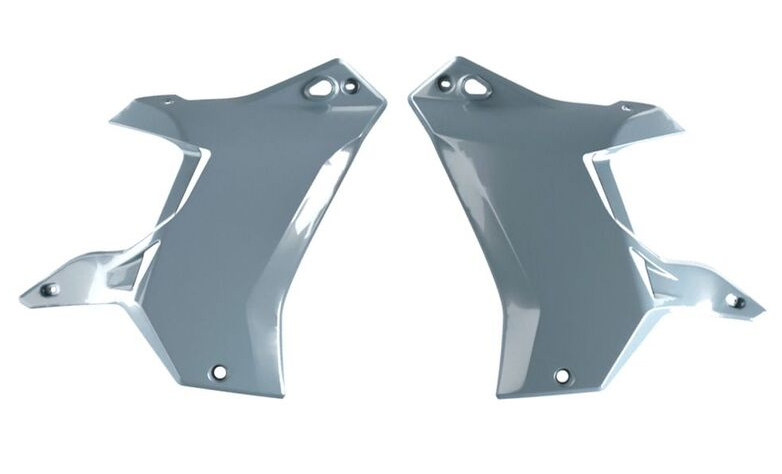 Пластмасови капаци за радиатор RACETECH T7 Revolution Radiator Covers Yamaha Tenere 700 19-24 (Grey)