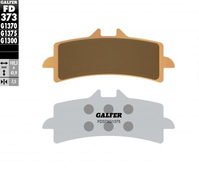 Предни мото накладки Galfer SINTERED RACING COMPOUND FD373G1375R
