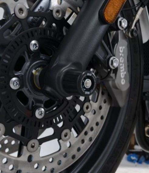Краш тапи за ост R&G RACING Fork Protectors - Black Triumph Speed Twin 1200