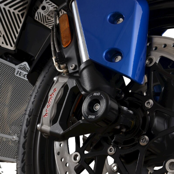 Краш тапи за ост R&G RACING Fork Protectors - Black Triumph Tiger 850 Sport