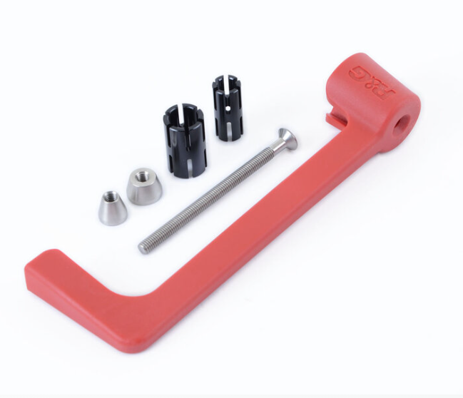 Протектори за кормило R&G RACING Moulded Lever Guard - Red Triumph