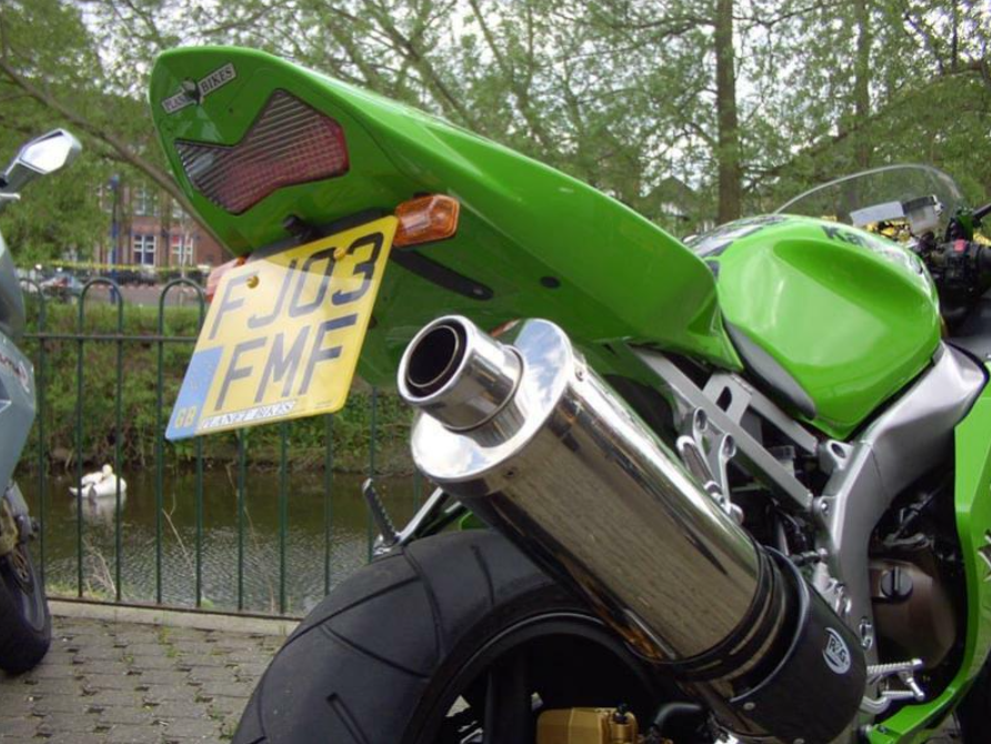 Стойка за номер R&G RACING Licence Plate Holder For ZX6R '03-04, Z1000 '03-06, Z750 '03-06