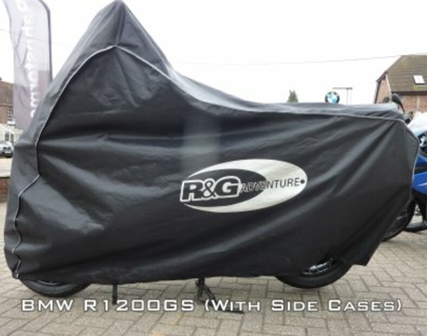 Мото покривало R&G Racing Outdoor Protective Cover Adventure Silver - Moto / Scooter - Universal