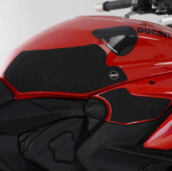 Протектор за резервоар R&G RACING Tank grip - Black Ducati Streetfighter V2 22-24