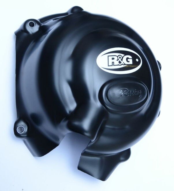 Протектор за двигател R&G RACING Race Series Right Crankcase Protection Cover Black Triumph Street Triple 675 765 / Daytona 675