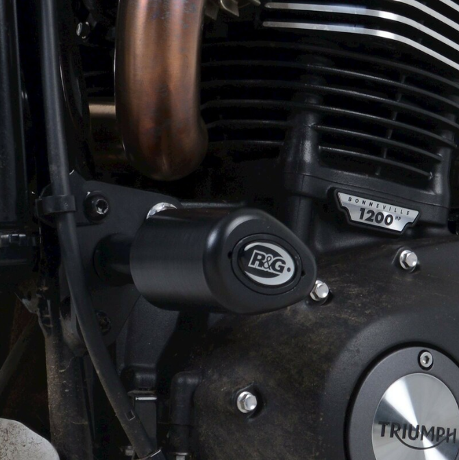 Краш тапи R&G RACING Aero Crash Protectors Black Triumph Scrambler 1200 19-23