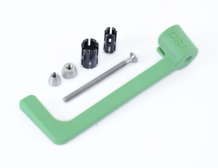 Протектори за кормило R&G RACING Moulded Lever Guard - Green Kawasaki Ninja ZX-10R/RR 21-25