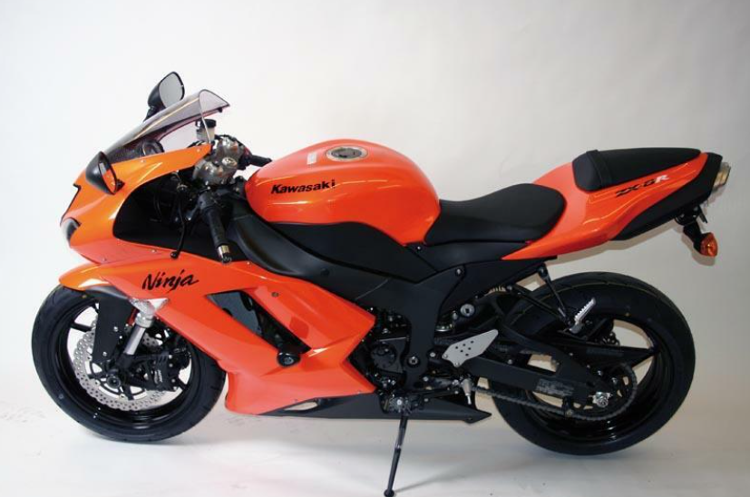 Краш тапи R&G RACING Aero Crash Protectors Black Kawasaki ZX6R 07-12