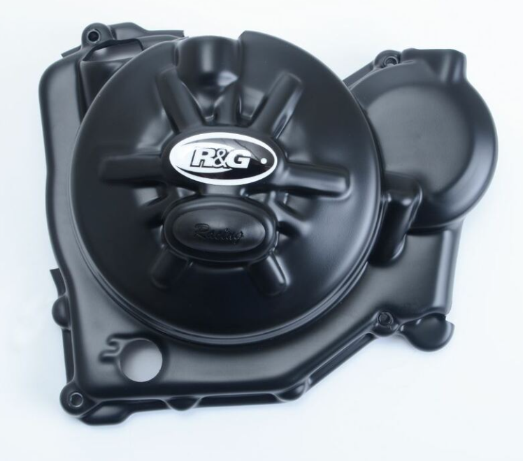 Протектор за двигател R&G RACING Left Race Type Crank Case Protection Cover Black Aprilia RSV4
