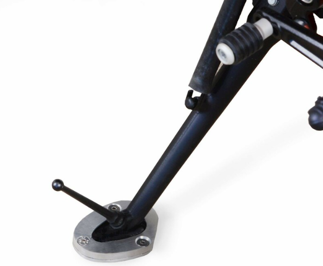 Адаптер за странична стойка R&G RACING Side Stand Shoe Silver KTM 1290 Super Duke GT 19-21