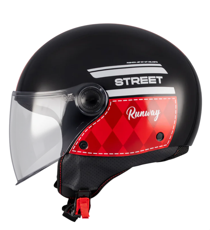КАСКА ЗА СКУТЕР MT STREET S RUNWAY B5 GLOSS