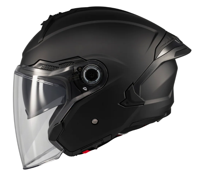 Скутер каска MT COSMO SV PURE A1 BLACK MATT