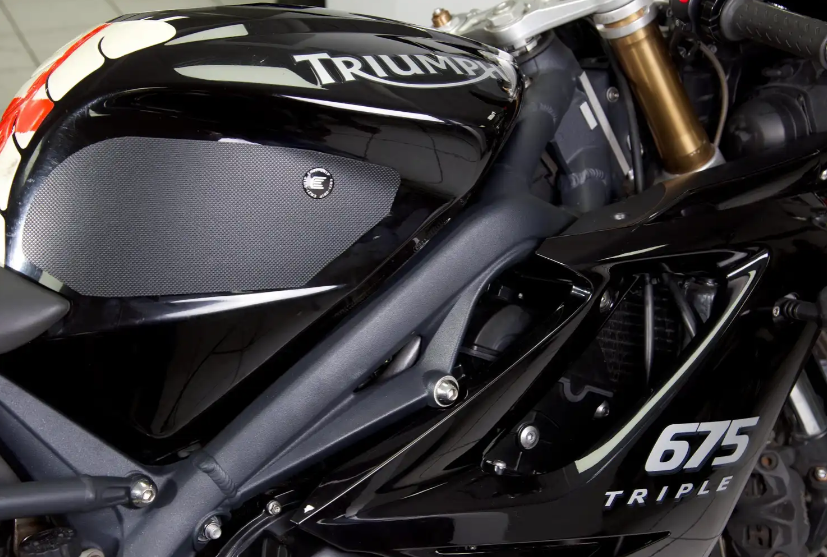 Протектор за резервоар R&G RACING Eazi-Grip Pro Tank Traction Pads Set - Black Triumph Daytona 675 06-12