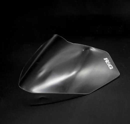 Стъклен протектор за фар R&G RACING Headlight Shield Translucent Honda CB 500F 19-24 / X 19-22 / CB750 Hornet 24-26 / Transalp 750 23-24