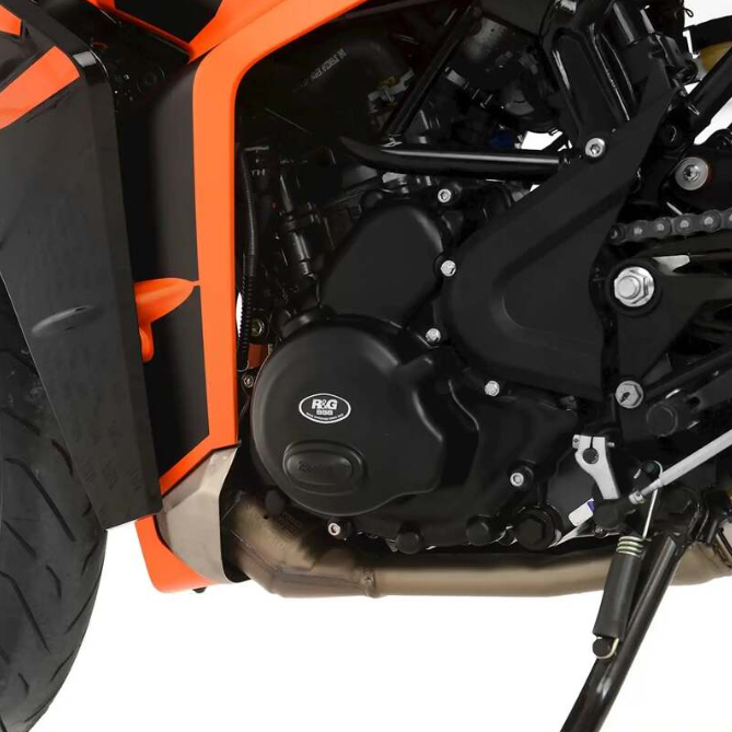 Протектор за двигател R&G RACING Left Crankcase Protection Protection Cover Husqvarna Svartpilen / Vitpilen 401 18-23