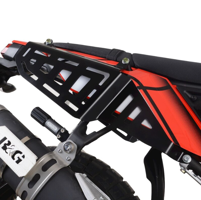 Монтажен комплект за куфари R&G RACING Luggage Side Rails Black - Yamaha Tenere 700 19-24