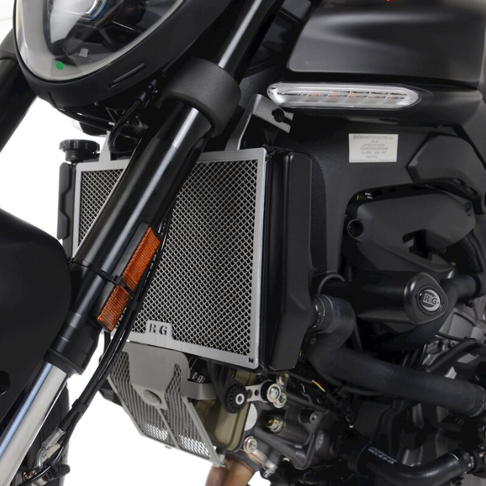 Протектор за радиатор R&G RACING Radiator Guard - Red Ducati Monster 950 21-25