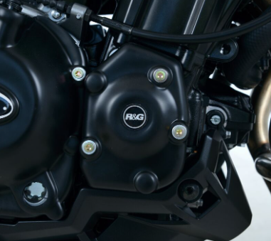 Протектор за двигател R&G RACING Starter Right Crankcase Protection Cover Black Kawasaki Z900 17-26