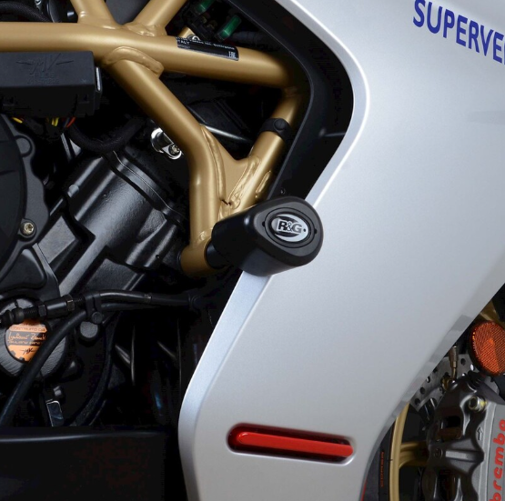 Краш тапи R&G RACING Aero Crash Protectors - Black MV Agusta Superveloce 800 20-24