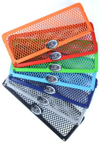 Протектор за радиатор R&G Racing Aluminium Radiator guard - Green Kawasaki ZX6R 07-12